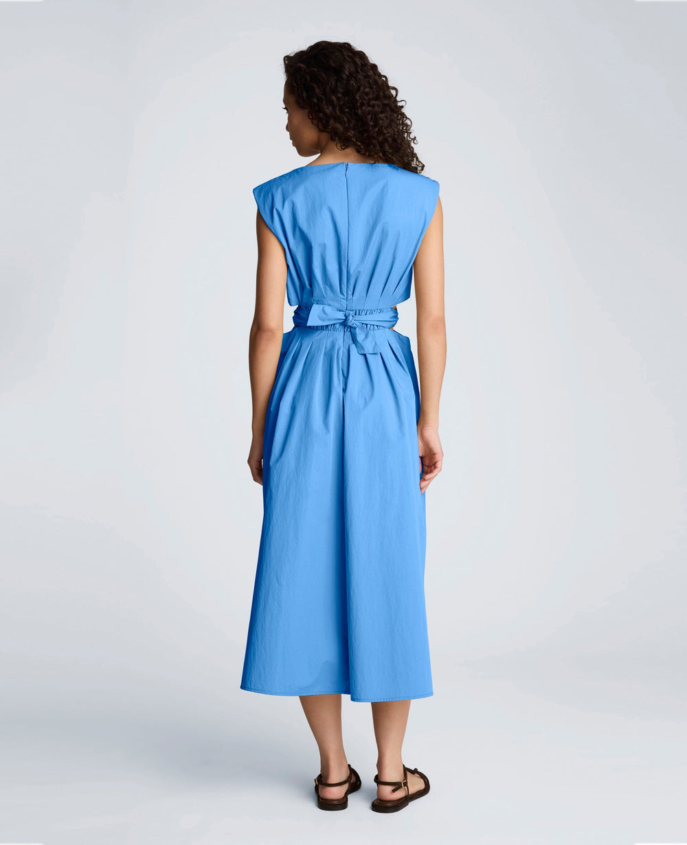 Kenneth Cole Shop Cotton Poplin Midi Dress – Lake Blue | Kenneth Cole | LAKE BLUE