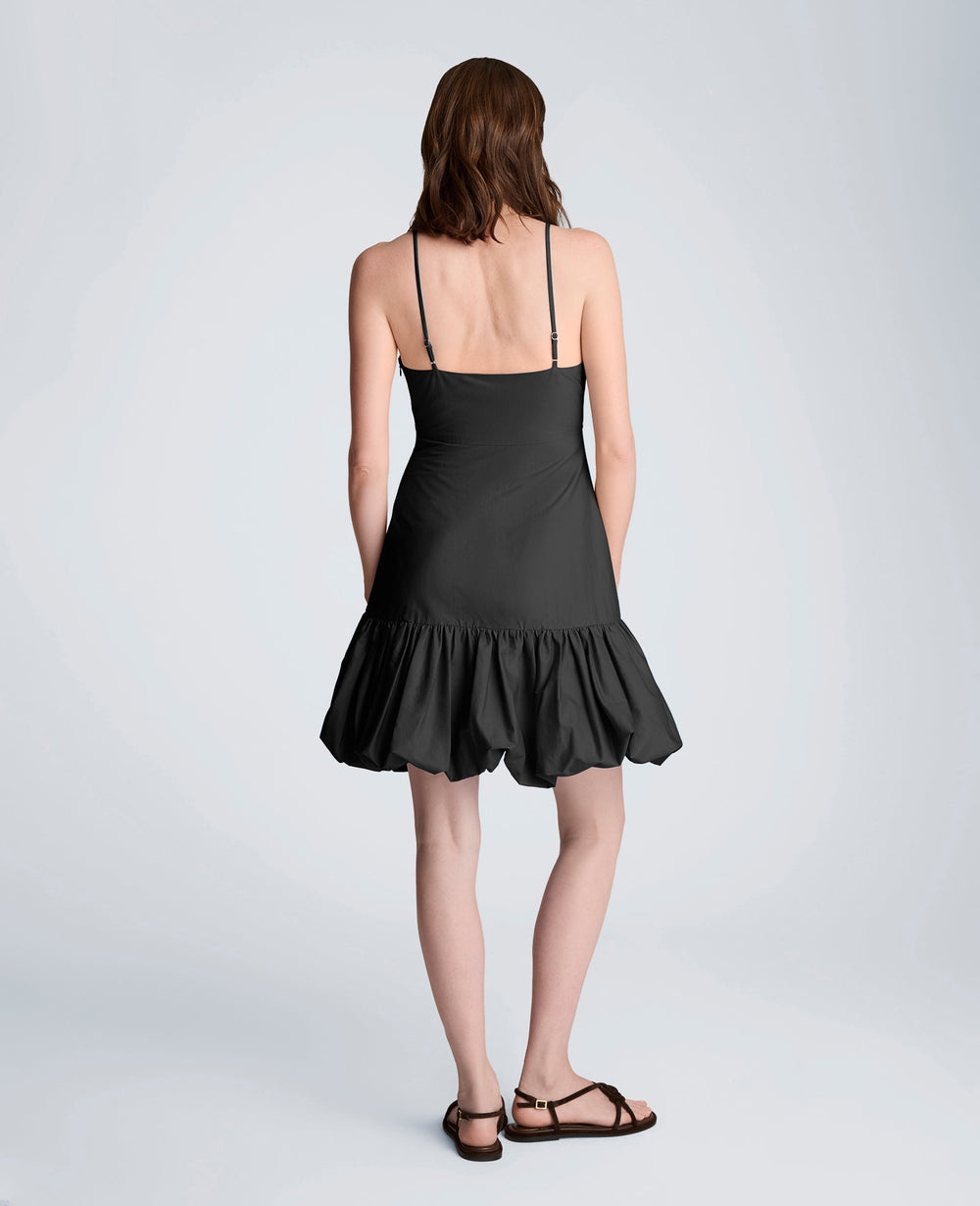 Kenneth Cole Buy Women's Sweetheart Bubble Flounce Mini Dress, Black | BLACK
