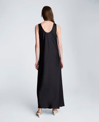 Kenneth Cole Long Slip Dress | BLACK MULTI
