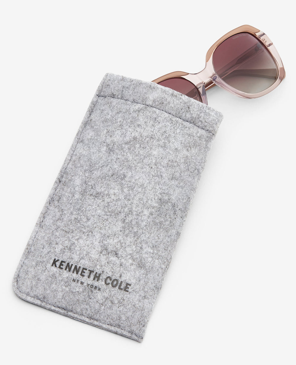 Kenneth Cole Round Acetate Sunglasses – Pink Polarized | Kenneth Cole | PINK