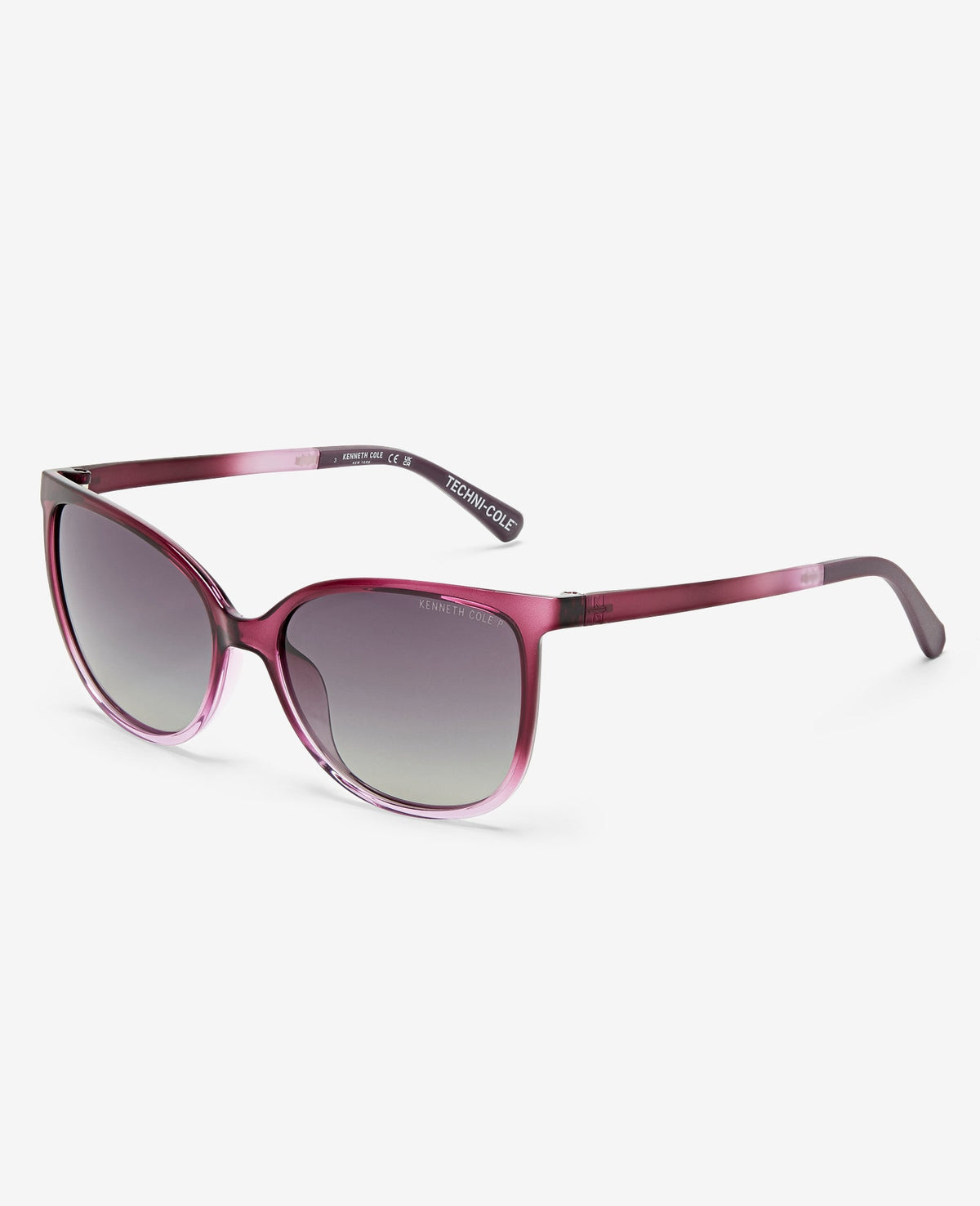 Kenneth Cole Square Ultem Sunglasses – Violet Polarized | Kenneth Cole | VIOLET