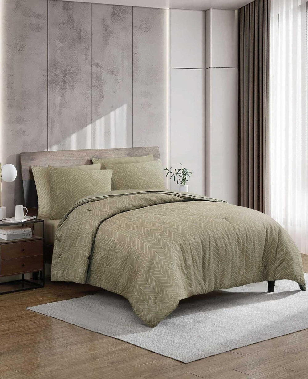 Kenneth Cole Delancey Comforter Set | GREEN