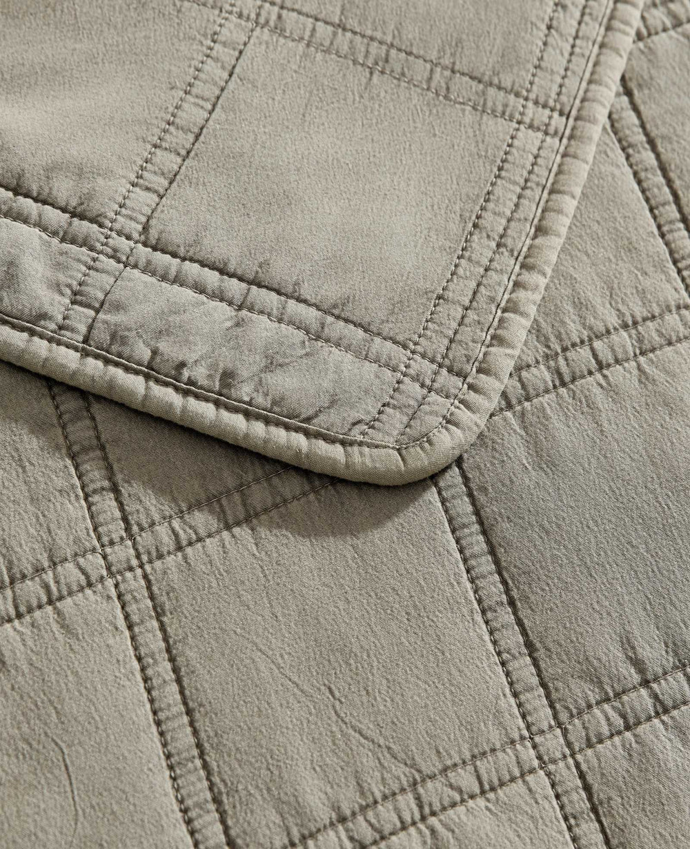 Kenneth Cole Stonewashed Quilt Set | BROWN