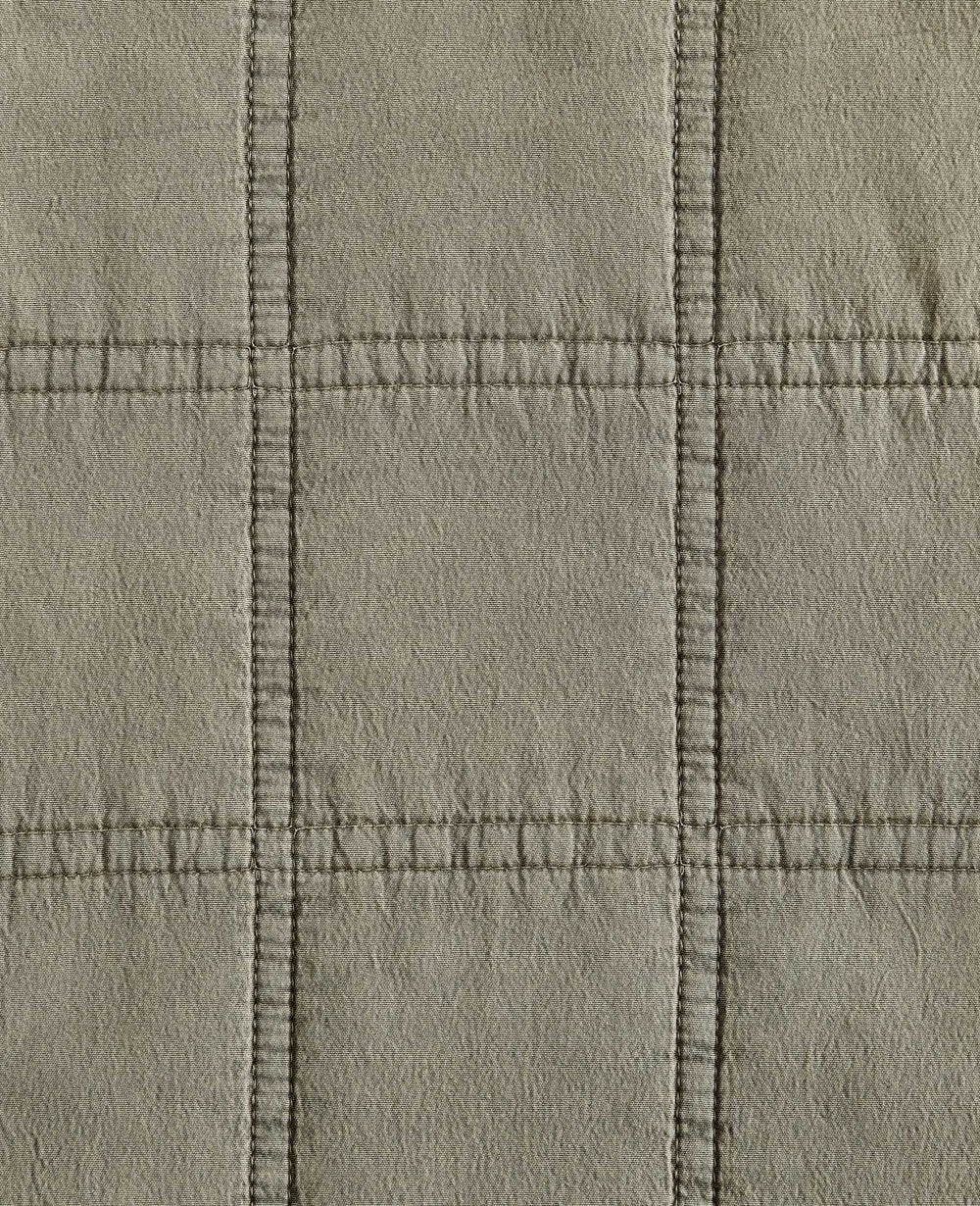 Kenneth Cole Stonewashed Quilt Set | BROWN
