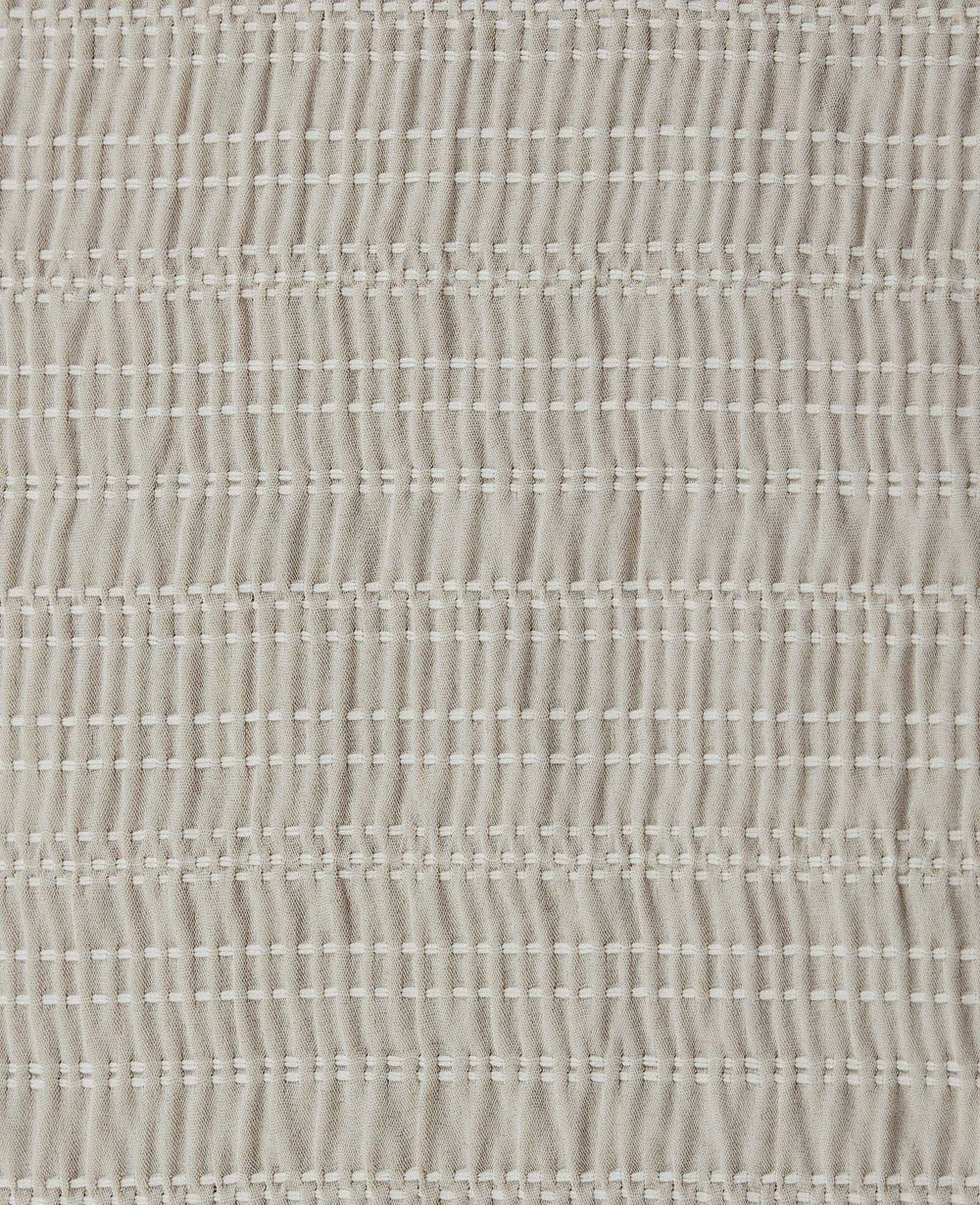 Kenneth Cole Stitched Gauze Duvet Set | BEIGE