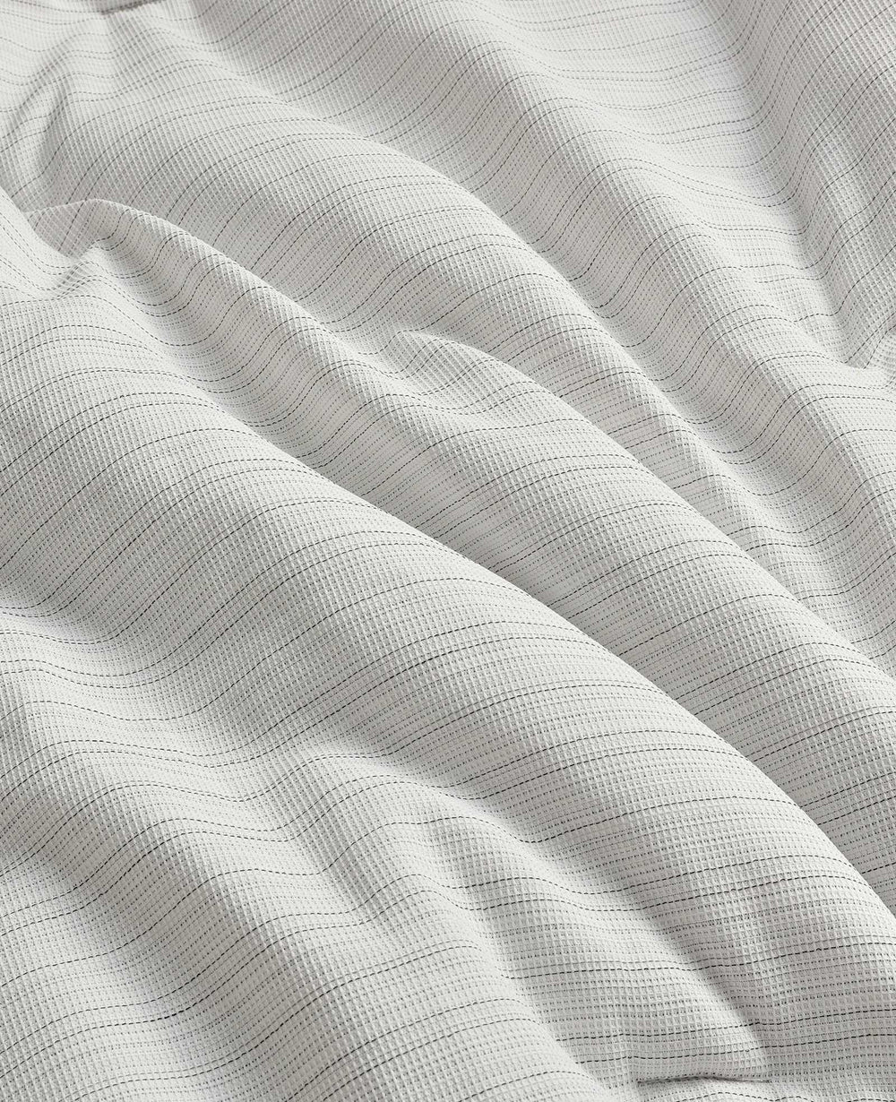 Kenneth Cole Space Dye Grid Comforter Set | GREY