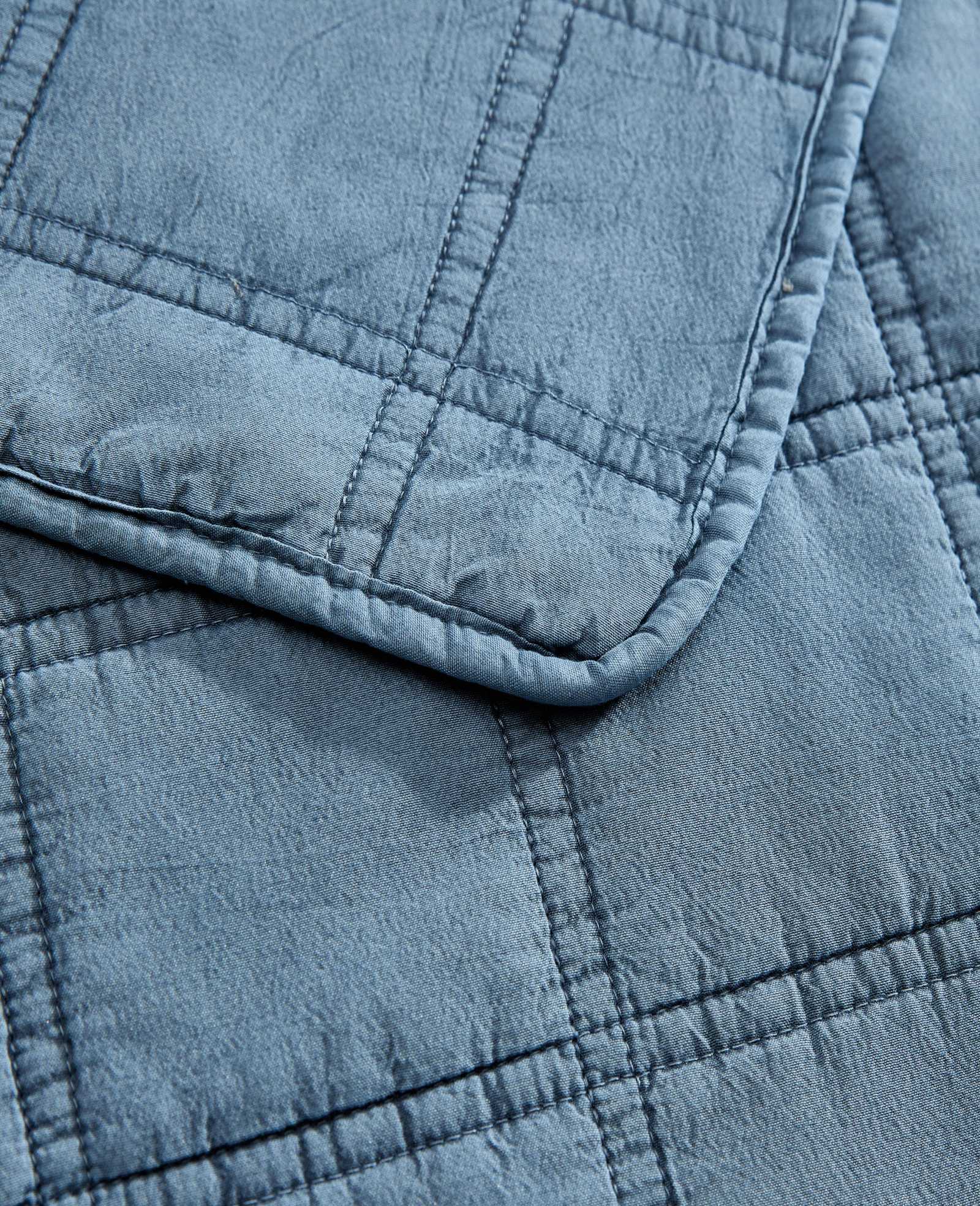 Kenneth Cole Stonewashed Quilt Set | BLUE