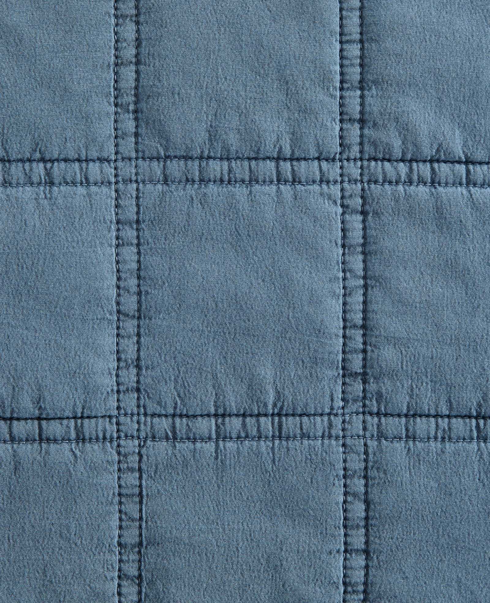 Kenneth Cole Stonewashed Quilt Set | BLUE