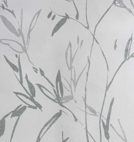 Kenneth Cole Ink Wash Vine Comforter + Sham Set | GREEN