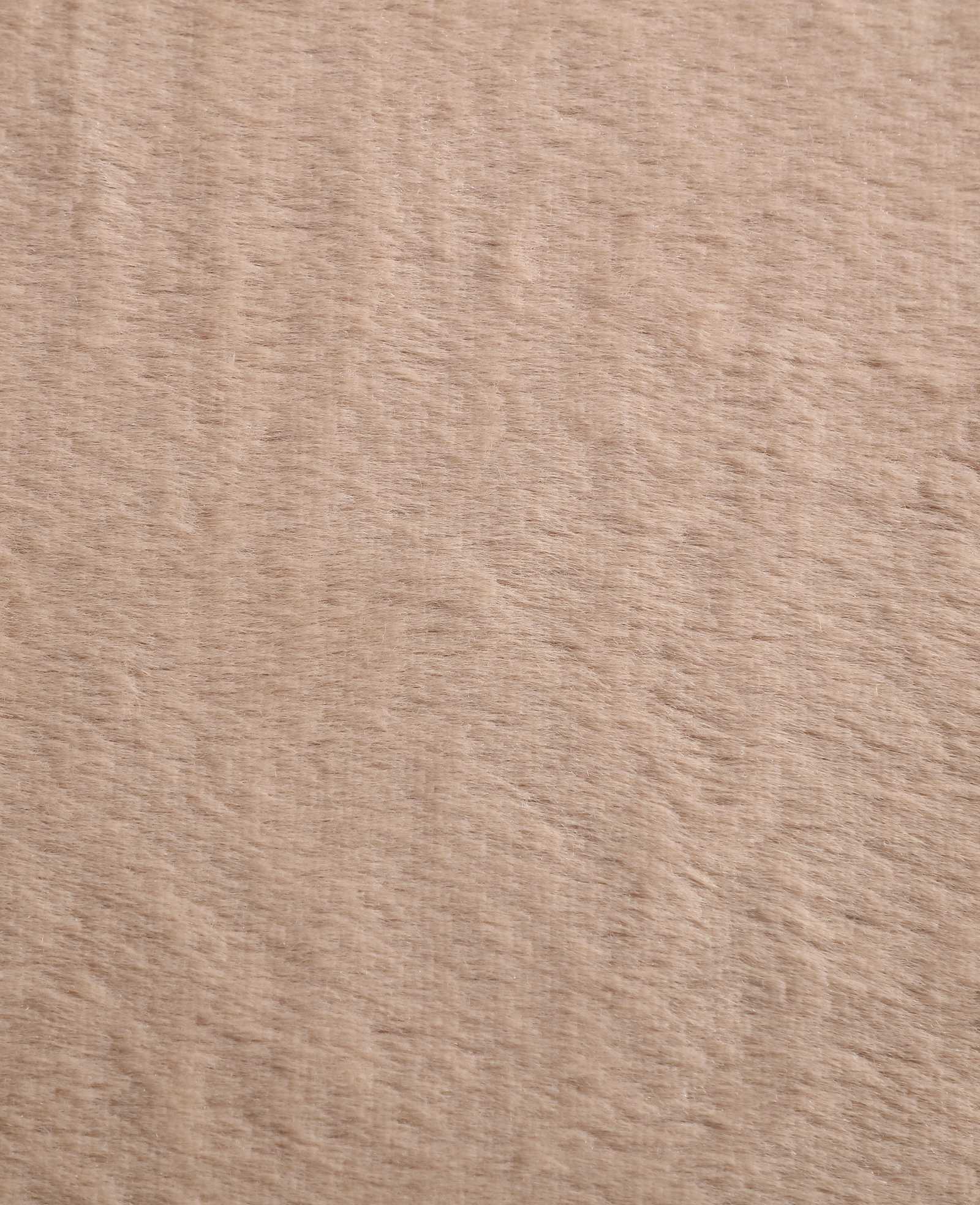 Kenneth Cole Faux Fur Solid Throw Blanket | BEIGE