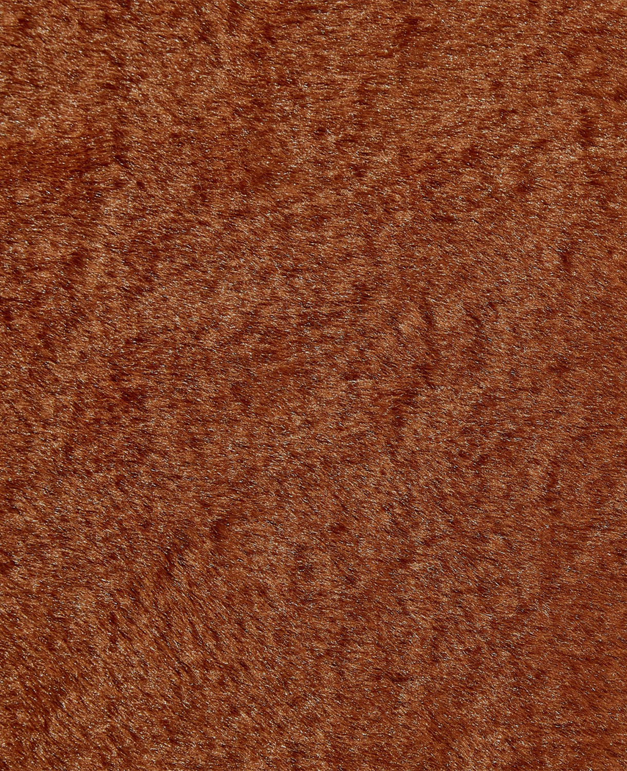 Kenneth Cole Faux Fur Solid Throw Blanket | ORANGE