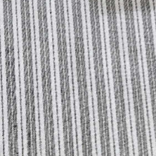 Kenneth Cole Twill Stripe Texture Sheet Set | BLACK/WHITE