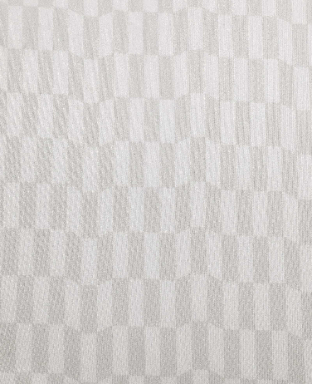 Kenneth Cole Wavy Checker Sheet Set | GREY