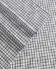 Kenneth Cole Sketchy Check Sheet Set | CHARCOAL