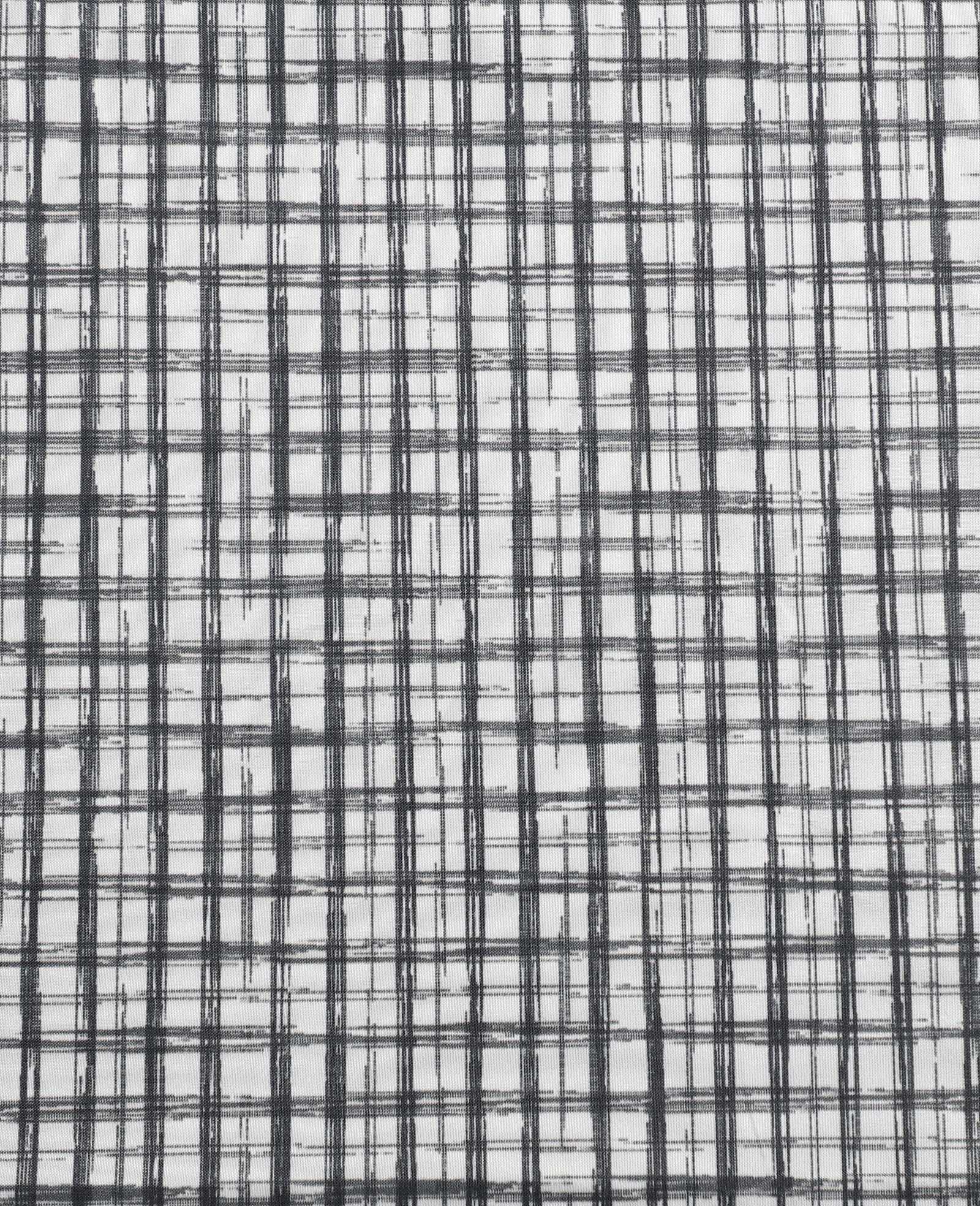 Kenneth Cole Sketchy Check Sheet Set | CHARCOAL