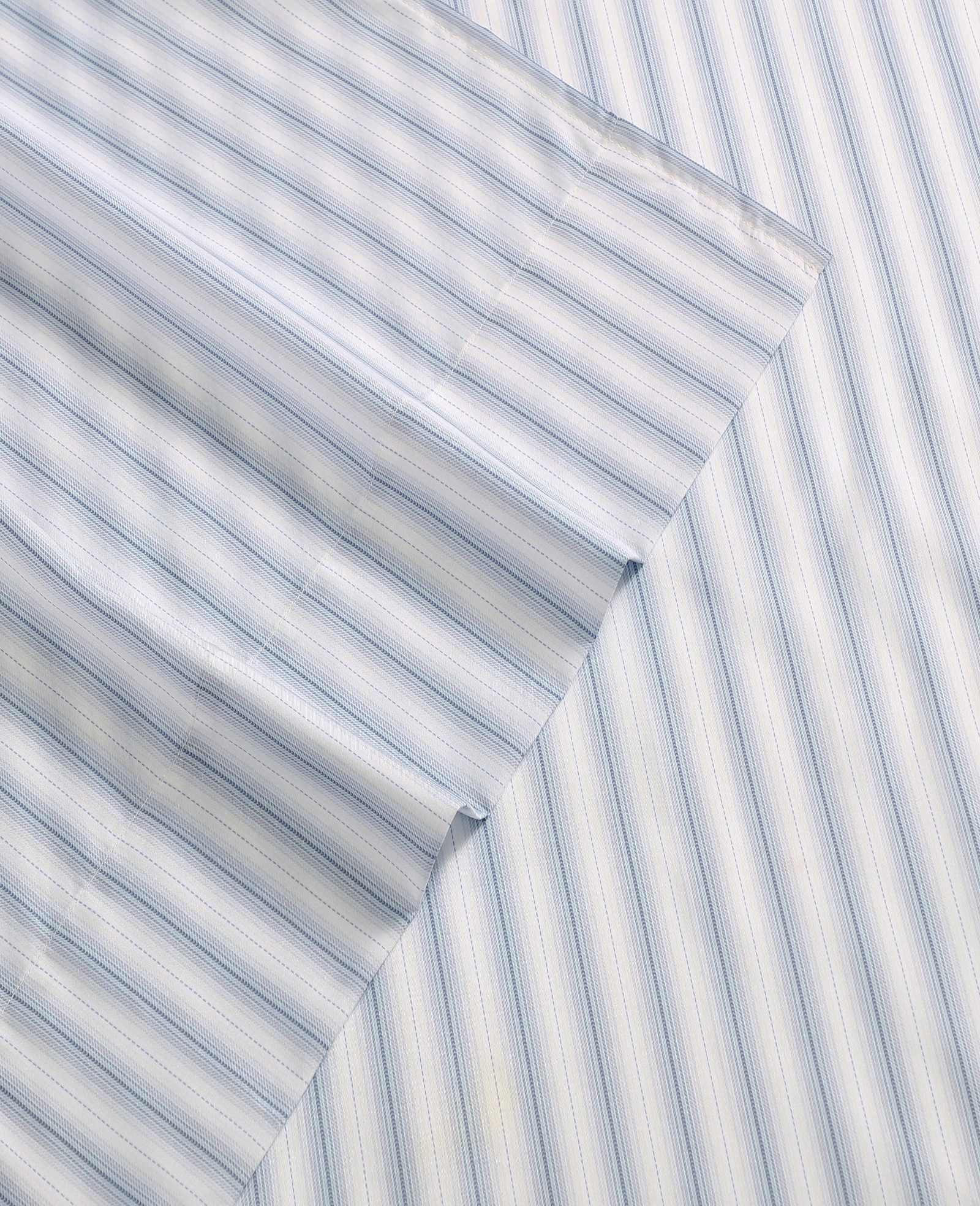 Kenneth Cole Arrow Stripe Sheet Set | BLUE