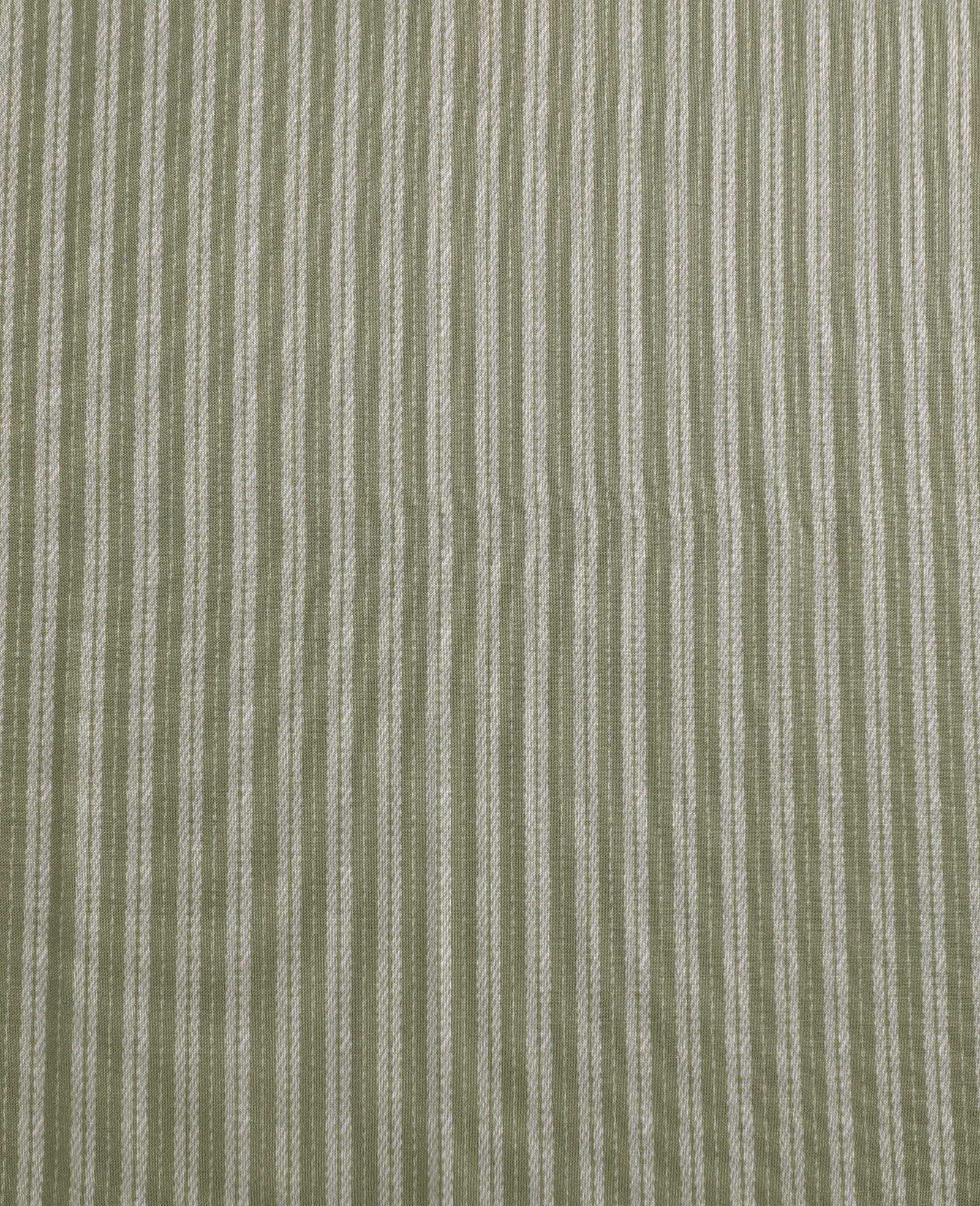 Kenneth Cole Twill Stripe Texture Sheet Set | GREEN