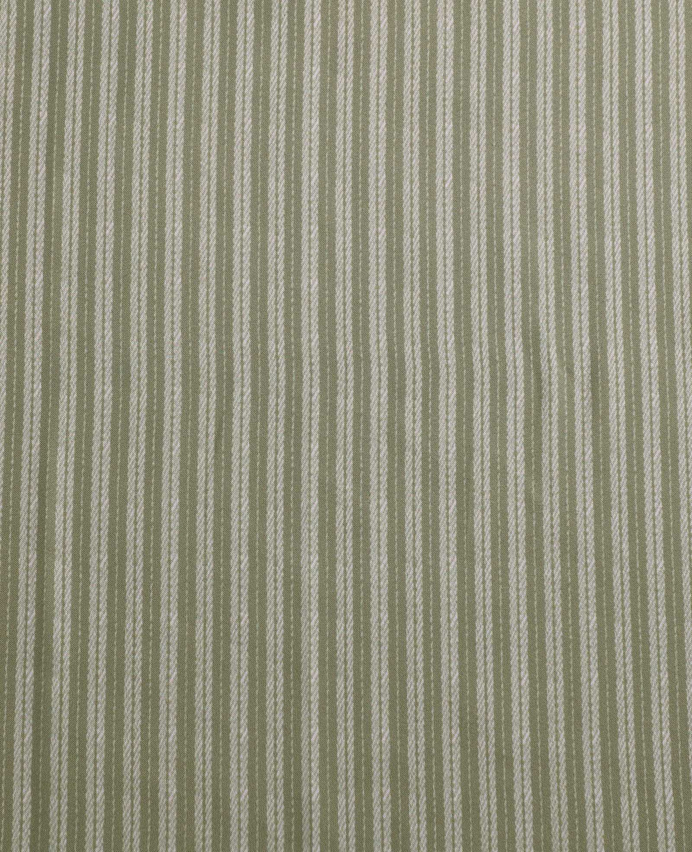 Kenneth Cole Twill Stripe Texture Sheet Set | GREEN