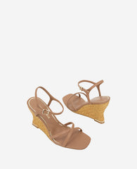 Kenneth Cole Freya Wedge Sandal | CLASSIC TAN