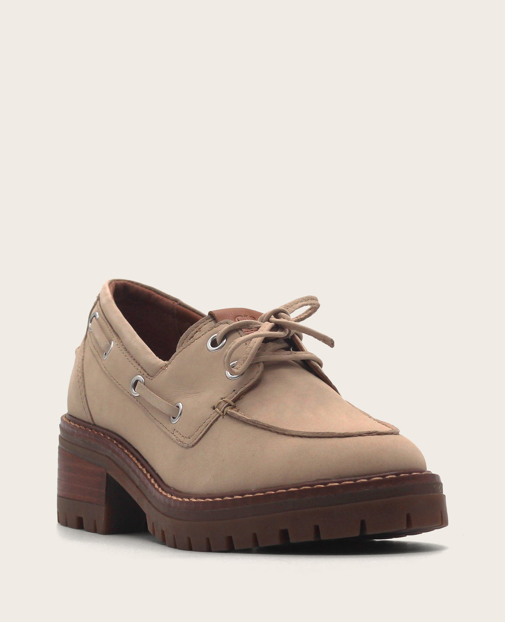 Kenneth Cole Shop Gentle Souls Brigly Smoke Grey Boat Shoe | KC | SMOKE GREY LEATHER