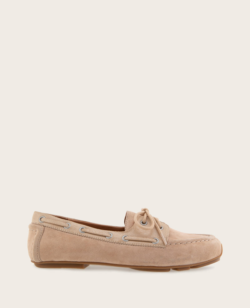 Kenneth Cole Shop Gentle Souls Marina Suede Boat Shoe | Kenneth Cole | WARM SAND SUEDE
