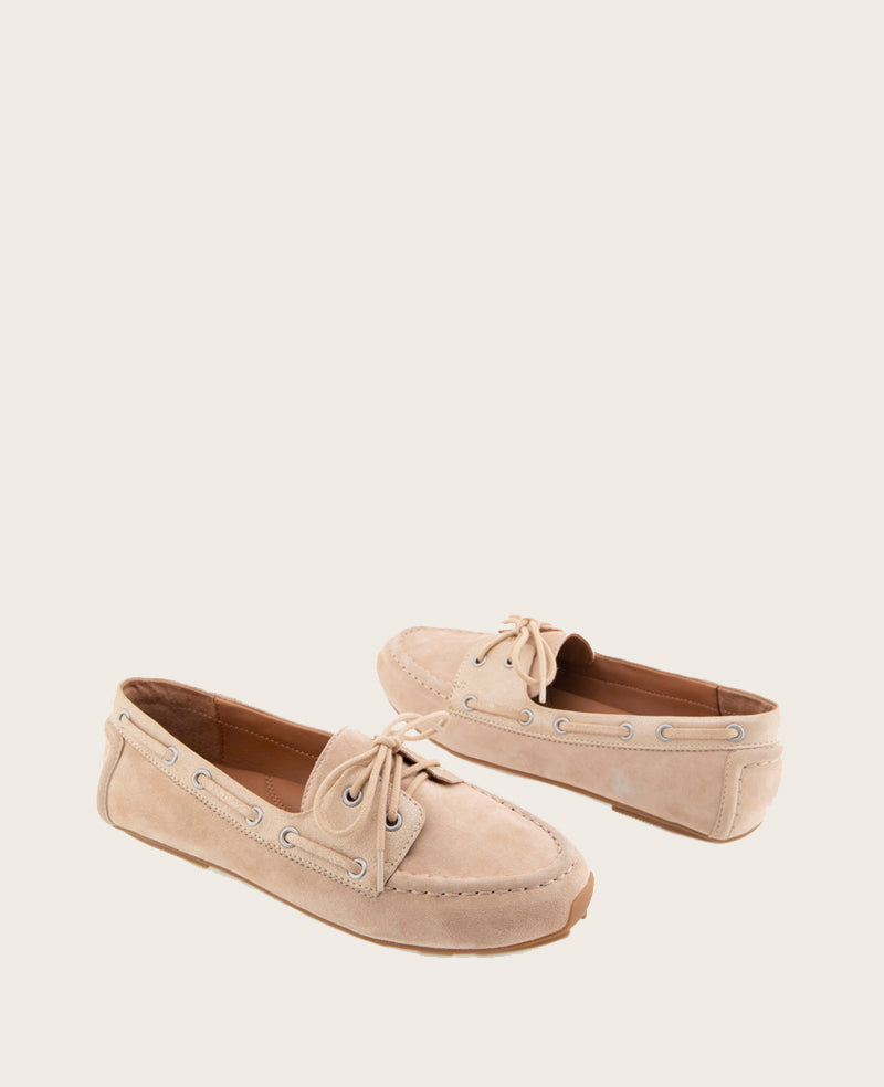 Kenneth Cole Shop Gentle Souls Marina Suede Boat Shoe | Kenneth Cole | WARM SAND SUEDE