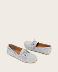 Kenneth Cole Marina Leather Boat Shoe – Ashley Blue | Gentle Souls by KC | ASHLEY BLUE LEATHER