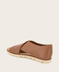 Kenneth Cole Leslie X-Band Sandal Luggage – Women’s Tread Sole | KC | LUGGAGE LEATHER