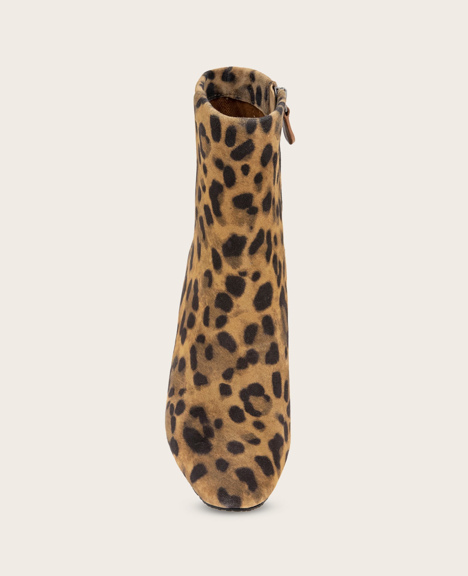 Kenneth Cole GENTLE SOULS - Nash Leopard Suede Side Zip Wedge Bootie | LEOPARD