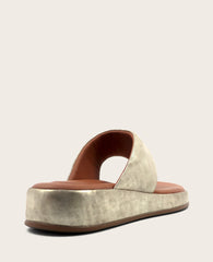 Kenneth Cole Shop Gentle Souls Daya Ice Metallic Sandal | Kenneth Cole | ICE LEATHER