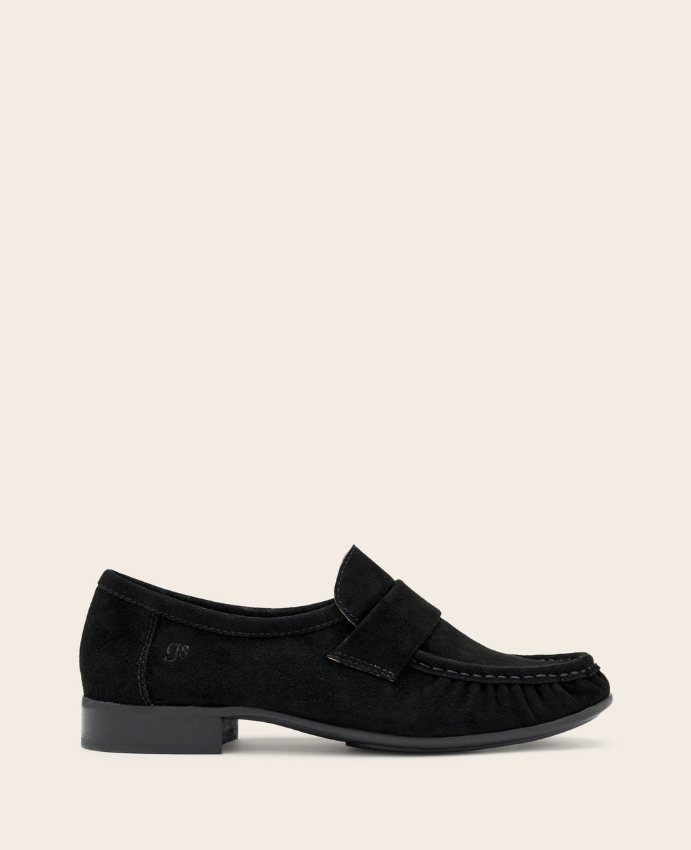 Kenneth Cole Shop Gentle Souls Crew Black Suede Loafer | Kenneth Cole | BLACK SUEDE