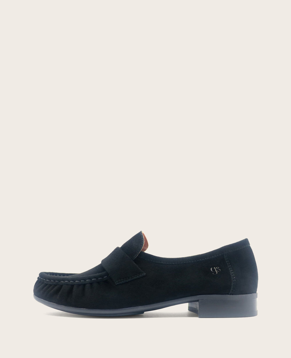 Kenneth Cole Shop Gentle Souls Crew Black Suede Loafer | Kenneth Cole | BLACK SUEDE