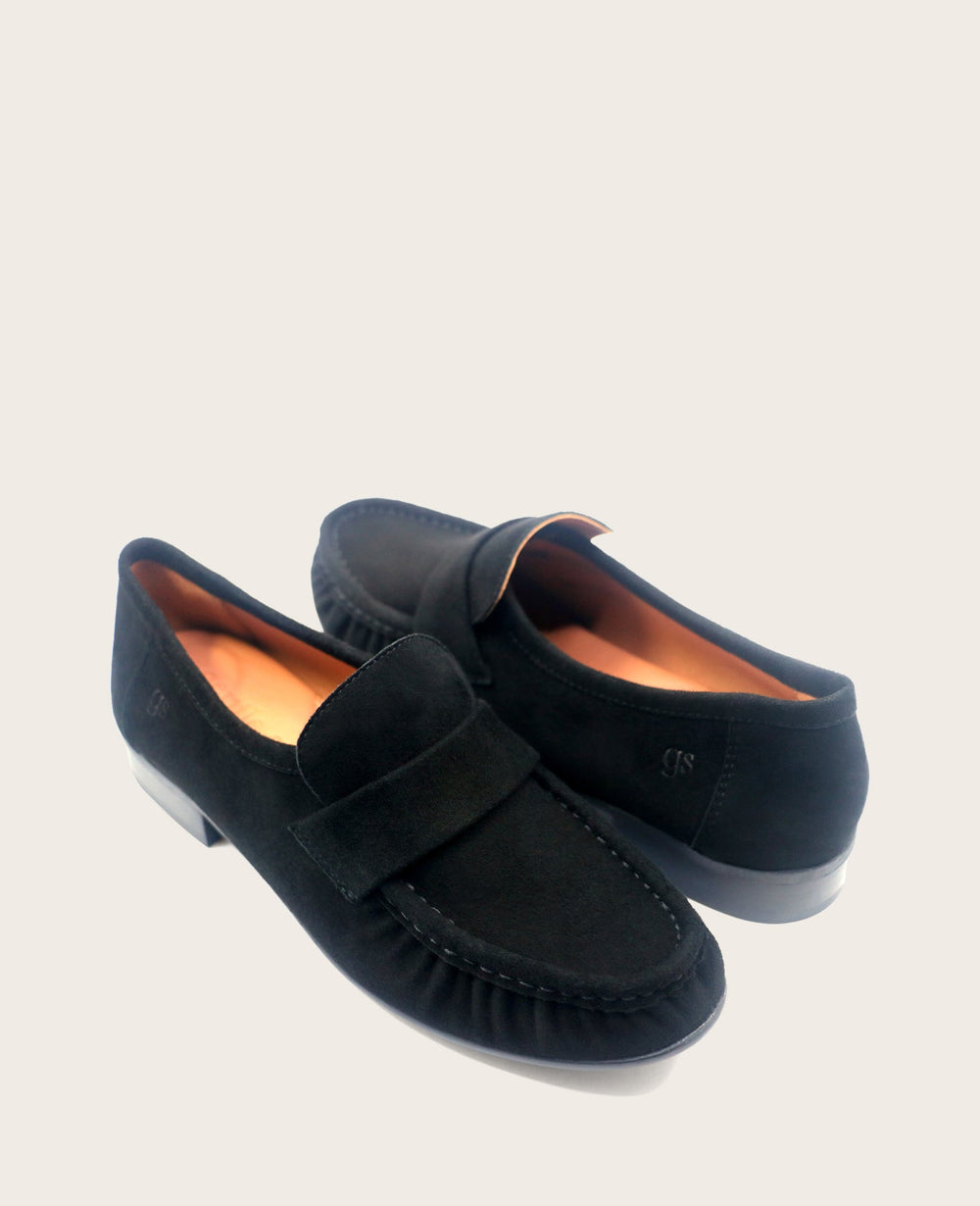 Kenneth Cole Shop Gentle Souls Crew Black Suede Loafer | Kenneth Cole | BLACK SUEDE