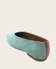Kenneth Cole GENTLE SOULS - Willow Suede Ballet Flat | BLUE SUEDE