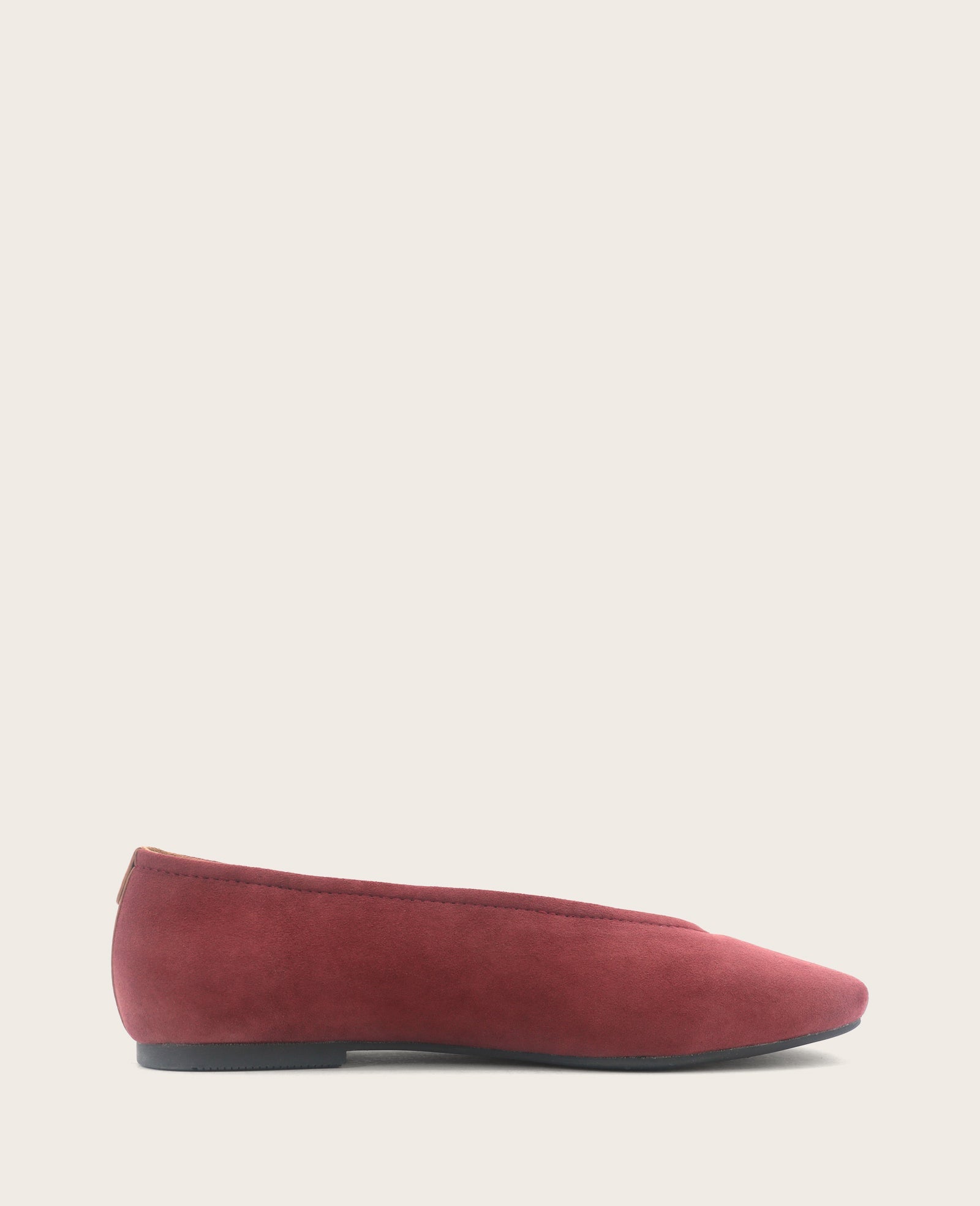 Kenneth Cole GENTLE SOULS - Willow Suede Ballet Flat | BURGUNDY SUEDE