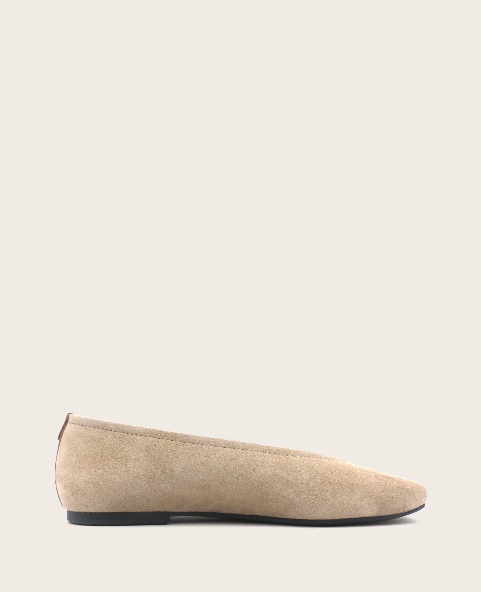 Kenneth Cole GENTLE SOULS - Willow Suede Ballet Flat | MUSHROOM SUEDE