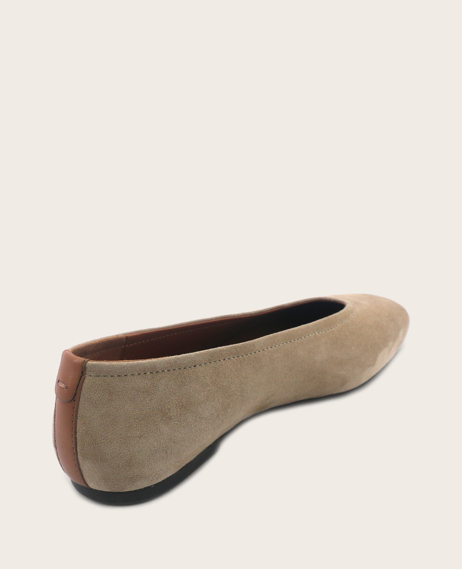 Kenneth Cole GENTLE SOULS - Willow Suede Ballet Flat | MUSHROOM SUEDE