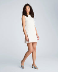 Kenneth Cole Boat Neck Sheath Mini Dress – Natural White | Kenneth Cole | NATURAL WHITE