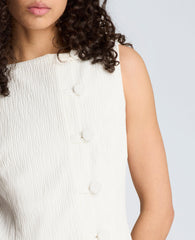 Kenneth Cole Boat Neck Sheath Mini Dress – Natural White | Kenneth Cole | NATURAL WHITE